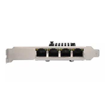 EXSYS EX-60104 quad 1 Gigabit Ethernet PCIe x1 kaart (Realtek RTL8111H)