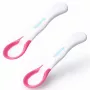 Kidsme temperatuurindicerende babylepels, lavendel, 2-pack, 6+ maanden