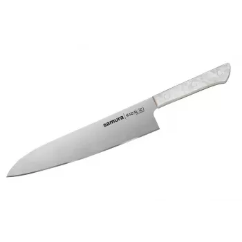 SAMURA Harakiri koksmes 240 mm acrylgreep zwart