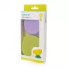KIDSME Stay-in-Place zuigmat voor kommen, flessen en bekers, 2 stuks, limoen & lavendel