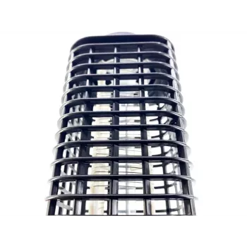 LUMIO muggen-killerlamp, 1,2 W, 230 V, 30 m² dekking, UV-licht, elektrisch raster, zwart