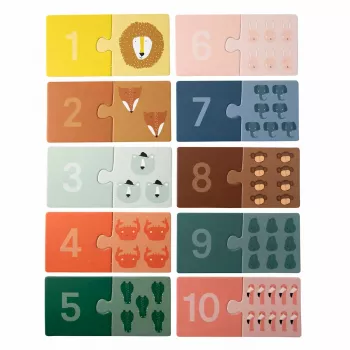 TRIXIE 35-612 educatieve puzzel voor kinderen 24+ maanden