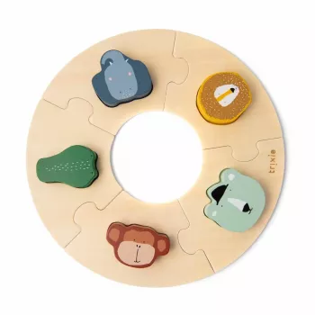 Trixie 36-158 houten educatieve puzzel voor kinderen 12+ maanden