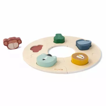 Trixie 36-158 houten educatieve puzzel voor kinderen 12+ maanden
