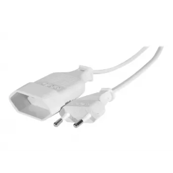 CUC Exertis Connect 573722 verlengsnoer voor binnen, 1 AC-stopcontact, 1,8 m, wit