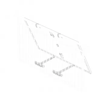 EcoFlow houder – gaasbalkon (EFA-BKWLATTICEBAL-W-EU)