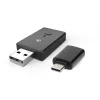 Nedis CKAA2400BK Bluetooth 5.0 USB-A adapter zwart 10 m bereik