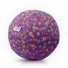BUBA BLOON Bubabloon latexballon met stoffen hoes, cirkels paars