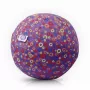 BUBA BLOON Bubabloon latexballon met stoffen hoes, cirkels paars