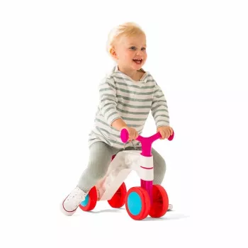 Chillafish Itsibitsi Vierwielige loopfiets voor peuters, roze, 1 tot 3 jaar
