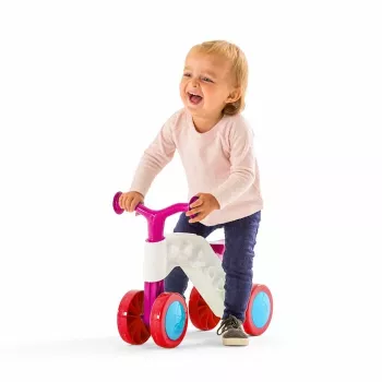 Chillafish Itsibitsi Vierwielige loopfiets voor peuters, roze, 1 tot 3 jaar