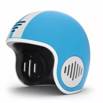 Chillafish Bobbi kinder veiligheidshelm, blauw, maat S (48-52 cm)