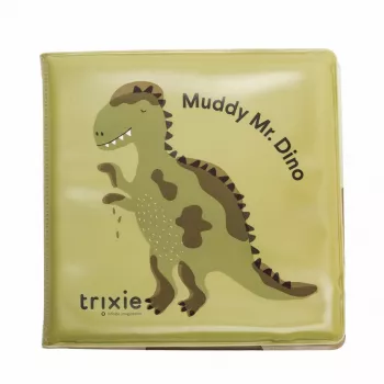 Trixie 37-678 Badboekje speelgoed dinosaurus, 6 maanden+