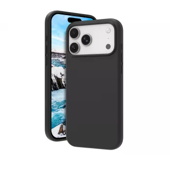 DBRAMANTE1928 Monaco hoesje voor iPhone 18 Pro Max / 17 Pro Max - Night Black