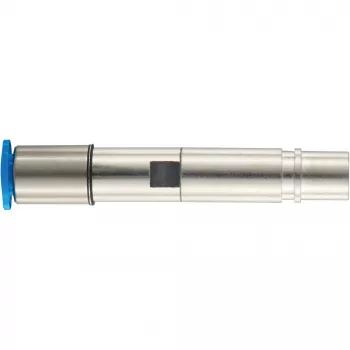 Harting Han-pneumatische buscontact, messing, vernikkeld, 6 mm buitendiameter, met ventiel 09140006466