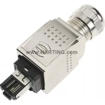 HARTING Han 3A RJ45 Cat. 6A connectorinzet, IDC, 8P, 1,5A, 125V 09352260401