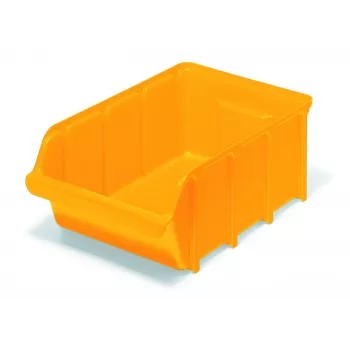 raaco E5 Euro-zichtmagazijnbak, 25 l, oranje (123686)