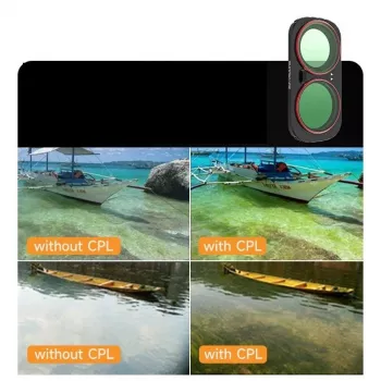 Sunnylife magnetisch CPL-filter voor Insta360 Luna Ultra (LU-FI235-C)