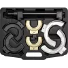 YATO YT-2536 MacPherson veerpoot veerspanner-set, 3 bekkenparen, 65-212 mm, 1 ton