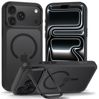 TECH-PROTECT MAGSTAND MagSafe-laadstation iPhone 17 Pro Max / 18 Pro Max matzwart