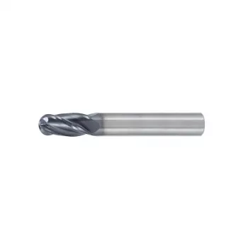 Volhardmetalen Hoekradius Frees 12,0 mm, R6,0, 4-Snijder, 16/73 mm