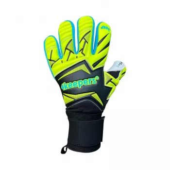 4Keepers Force V5 25 Wave NC Keepershandschoenen Zwart/Fluo Groen Maat 9.5