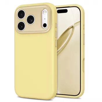 TECH-PROTECT UNIQ MagSafe transparante hoes voor iPhone 17 Pro Max / 18 Pro Max - Mellow Yellow