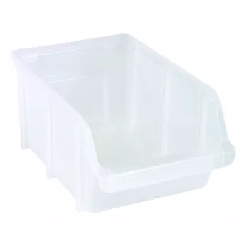 raaco Bin 4 zichtlade, 10 l, transparant (130110)