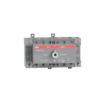ABB OT80F4C 4-polige 80A omschakelaar (handgreep niet inbegrepen) 1SCA105418R1001