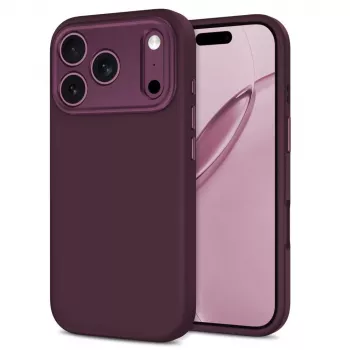 TECH-PROTECT UNIQ MagSafe transparant hoesje voor iPhone 17 Pro Max / 18 Pro Max – Dark Cherry