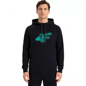 4F heren sweatshirt M2241 diepzwart XL