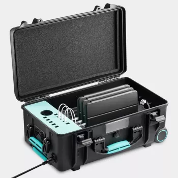 Formcase TransformerCase T10 draagbare apparaatbeheerkoffer zwart