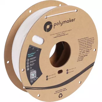 Polymaker PolyFlex TPU90 wit 1,75mm 750g flexibel filament PD02002