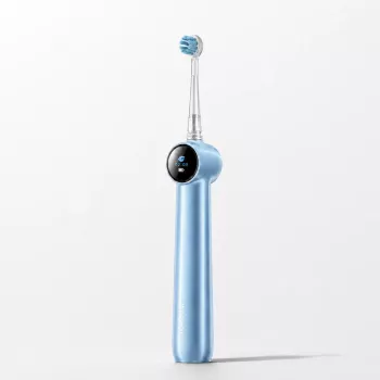 RANVOO PH5 Bubble Sonic elektrische tandenborstel, 38.000 VPM, 5 modi, IPX7, USB-opladen, blauw