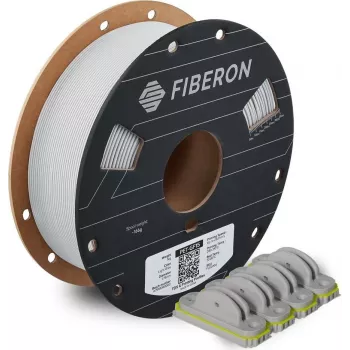 Polymaker Fiberon PET-GF15 1,75mm lichtgrijs 0,5kg 3D-printer-filament (FL02004)