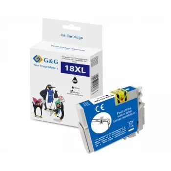 G&G XL inktpatroon voor Epson T1811/C13T18114012 (18828)