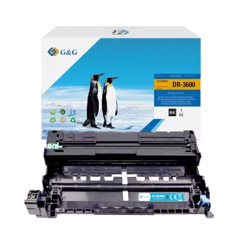 G&G compatibele trommeleenheid voor Brother DR3600 (21684)