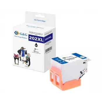 G&G XL inktpatroon compatibel met Epson 202XL zwart (15175)