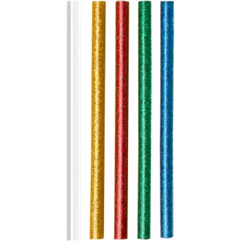 HOTO accu-lijmpistool HTE0004GL met 10 lijmsticks en USB-C-laadpoort