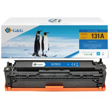 G&G compatibele toner voor HP 125A/128A/131A (zwart, 1600 pagina's) 14317