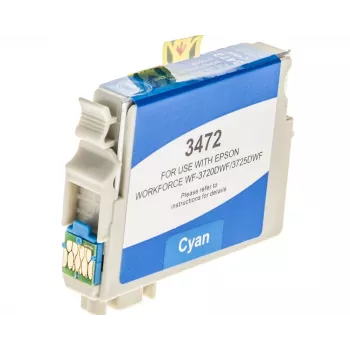 G&G compatibele cyaan inktpatroon voor Epson 34XL (C13T34724012) – High Yield 14614