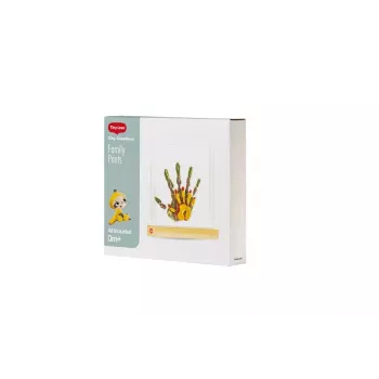 Tiny Love Family Prints aandenkenset voor hand- en voetafdrukken - witte lijst