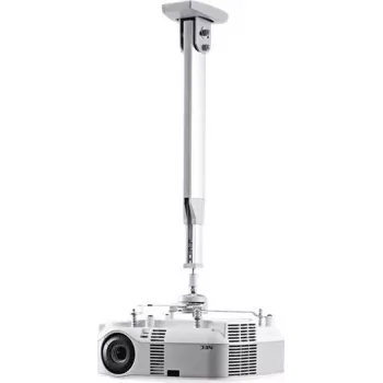 SMS Smart Media Solutions projector CL V plafondsteun, 12 kg, zilver, aluminium, kanteling +/-25°, zwenkbaar +/-360°, rotatie +/-360° AE021022