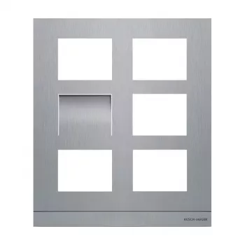 BUSCH-JAEGER BJ 41386CF-S-03 frontplaat video 2/3 (2TMA130160X0029)