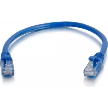 C2G 1m blauwe Cat6 Snagless UTP PVC ethernet patchkabel 83386