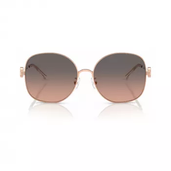 Tory Burch TY6112-3358G9 dameszonnebril, Havana montuur, bruine gradientglazen, 56mm