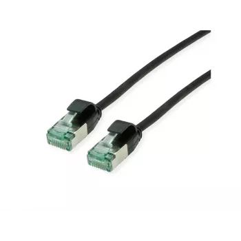 ROLINE RM U/FTP Patchkabel Cat.6A/Class EA SLIM Zwart 3m - FTP (21.45.3356)