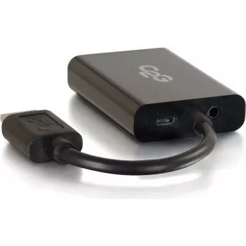 C2G HDMI-naar-VGA-dongle met stroomvoorziening en 3,5-mm-audio 80501