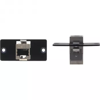 Kramer W-45 RJ-45 wandplaatinzet - zwart 80-00026799