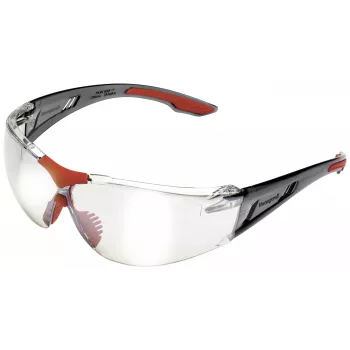 Honeywell AIDC 1035641 veiligheidsbril heldere glazen, rood montuur